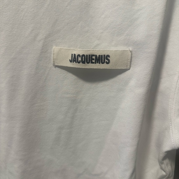 Jacquemus Ivory Short Sleeve Tee - Picture 1 of 7